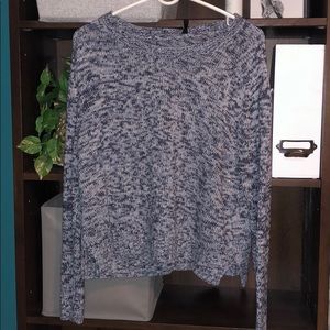 Women’s speckled blue H&M sweater